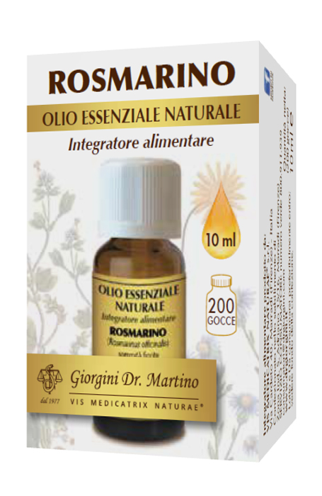 ROSMARINO OLIO ESSENZIALE NATURALE 10 ML - Farmaciapacini.it