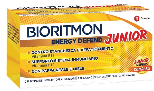 BIORITMON ENERGY DEFEND JUNIOR 10 FLACONCINI 10 ML - Farmaciapacini.it
