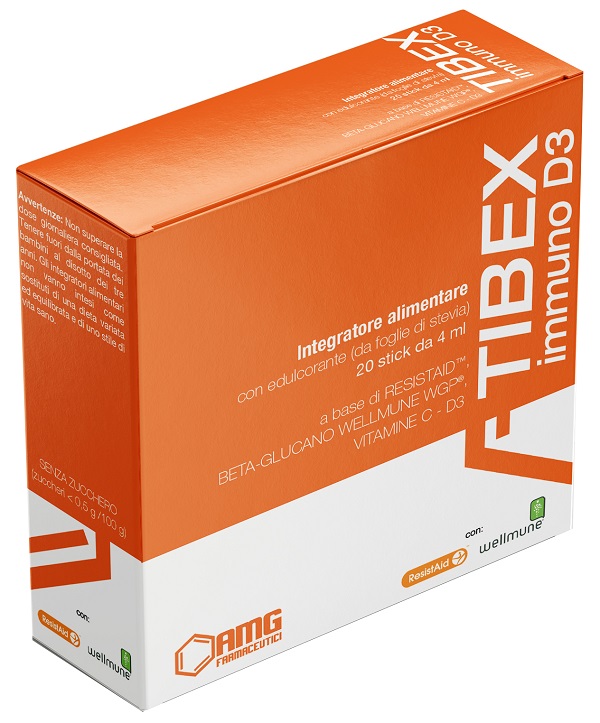 TIBEX IMMUNO D3 20 STICK PACK DA 4 ML - Farmaciapacini.it