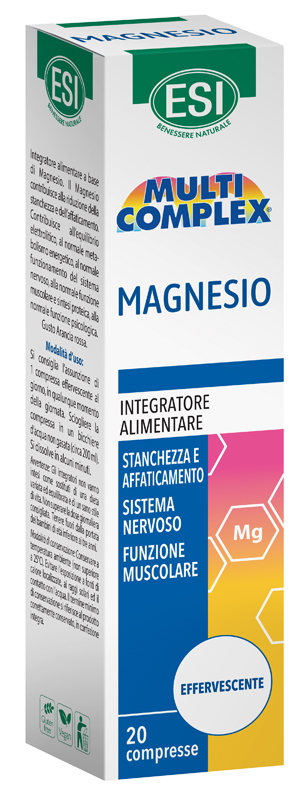 ESI MULTICOMPLEX MAGNESIO 20 COMPRESSE EFFERVESCENTI - Farmaciapacini.it