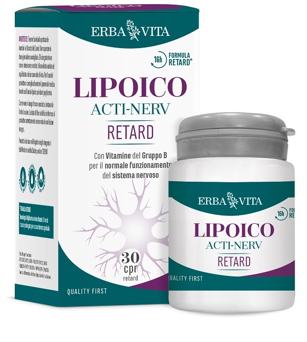LIPOICO ACTI NERV RETARD 30 COMPRESSE - Farmaciapacini.it
