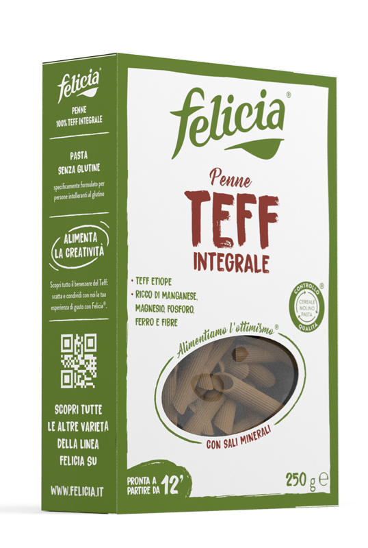 FELICIA PENNE TEFF INTEGRALE 250 G - Farmaciapacini.it