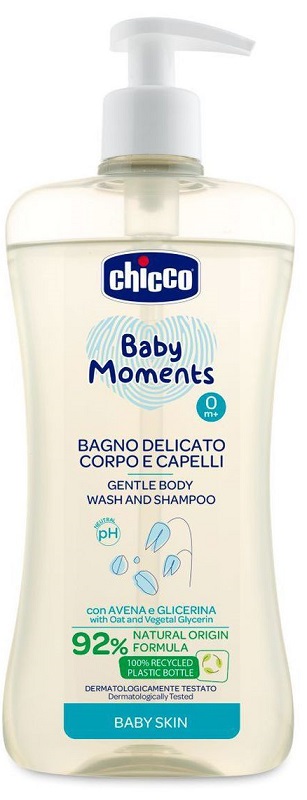 CHICCO BABY MOMENTS BAGNO CORPO CAP 500 ML - Farmaciapacini.it