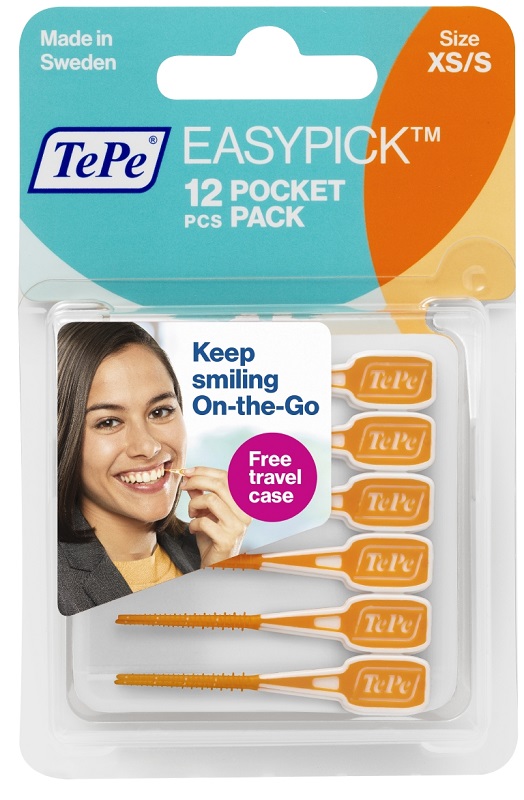 TEPE EASYPICK XS/S ARANCIONE 12 PEZZI - Farmaciapacini.it
