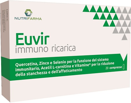 EUVIR IMMUNO RICARICA 20 COMPRESSE - Farmaciapacini.it