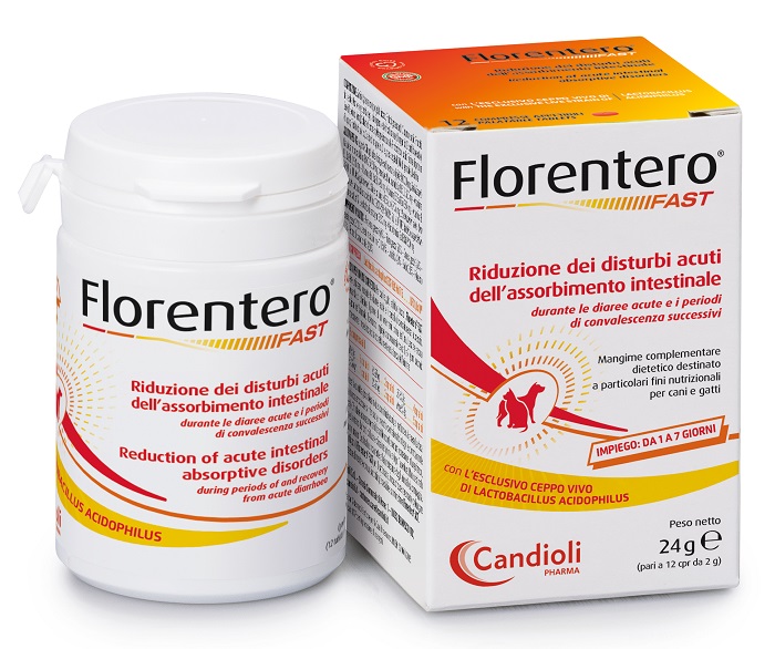 FLORENTERO FAST BARATTOLO DA 12 COMPRESSE APPETIBILI DA 2 G - Farmaciapacini.it