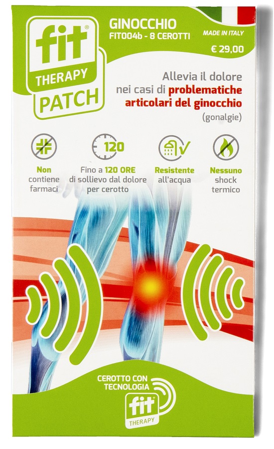 CEROTTO FIT THERAPY GINOCCHIO 8 PEZZI - Farmaciapacini.it