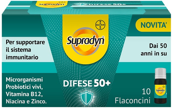 SUPRADYN DIFESE 50+ 10 FLACONCINI 10 ML - Farmaciapacini.it