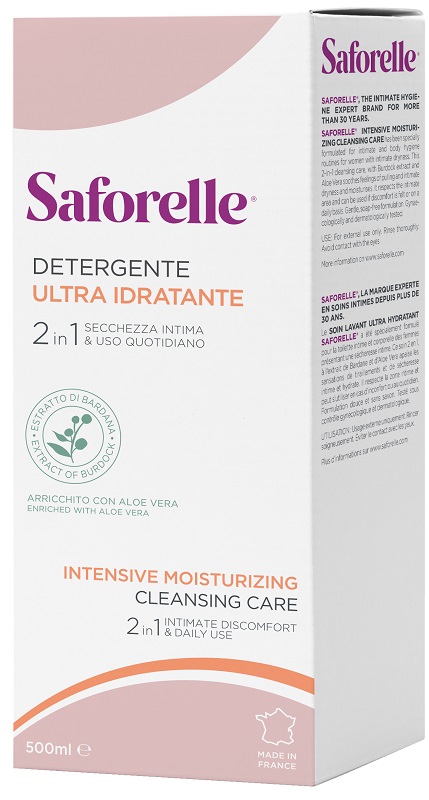 SAFORELLE DETERGENTE ULTRA IDRATANTE 500 ML - Farmaciapacini.it
