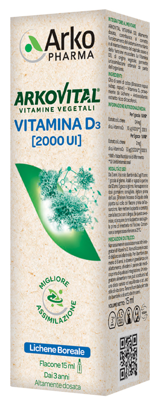 ARKOVITAL VIT D3 15 ML - Farmaciapacini.it