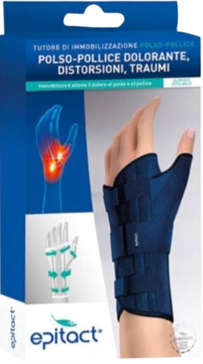 TUTORE POLSO/POLLICE PER TENDINITE EPITACT QUERV'ACTIV DESTRO S - Farmaciapacini.it