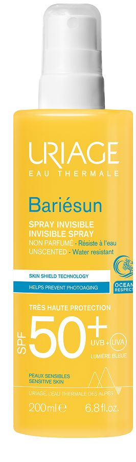 EAU THERMALE BARIESUN SPRAY INVISIBILE SENZA PROFUMO SPF 50+ 200 ML - Farmaciapacini.it