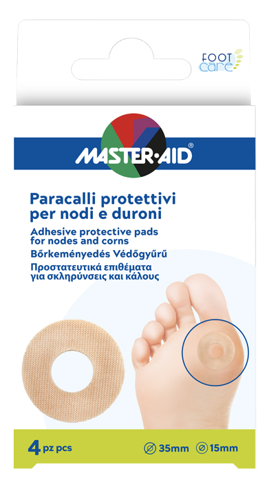 FOOTCARE PARACALLI NODI E DURONI  4 PEZZI - Farmaciapacini.it