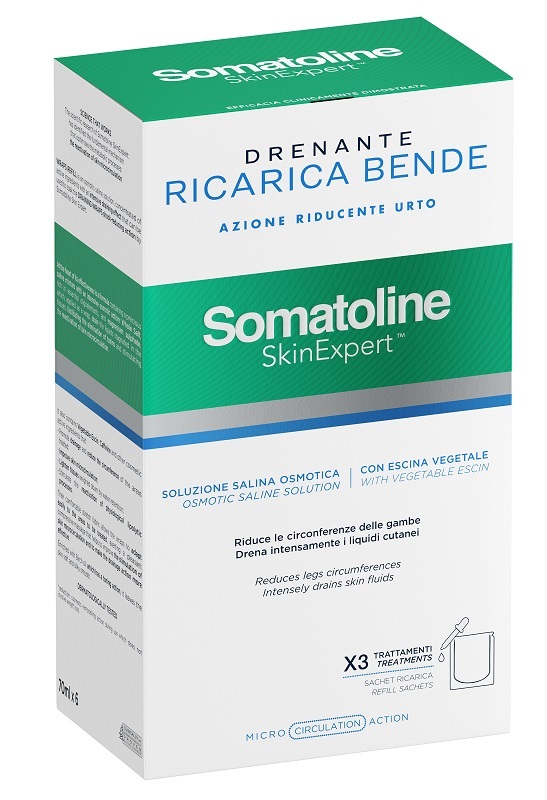 SOMATOLINE SKIN EXPERT BENDE SNELLENTI DRENANTI KIT RICARICA - Farmaciapacini.it