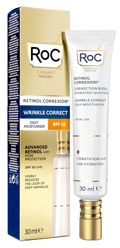 ROC RETINOL CORREXION WRINKLE CORRECT DAILY MOISTURISER SPF30 30 ML - Farmaciapacini.it
