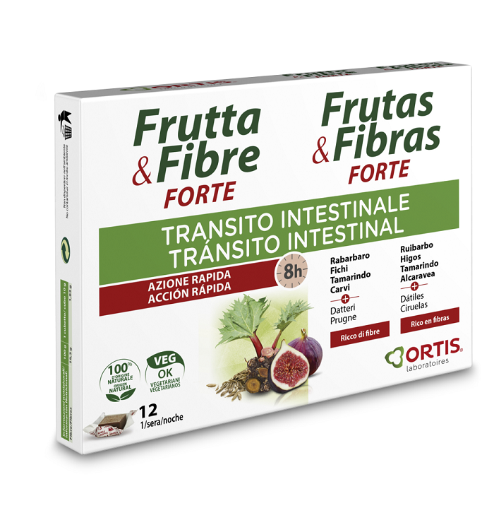 FRUTTA & FIBRE FORTE 12 CUBETTI - Farmaciapacini.it