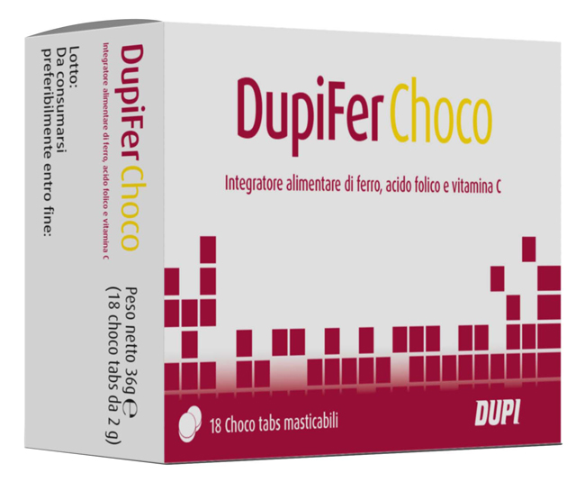 DUPIFER CHOCO 18 CHOCO TABS - Farmaciapacini.it