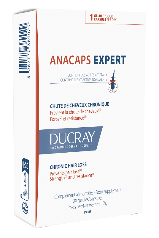DUCRAY ANACAPS EXPERT CAPELLI E UNGHIE 30 CAPSULE  - Farmaciapacini.it