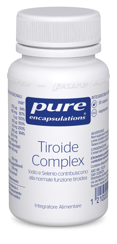 PURE ENCAPSULATIONS TIROIDE COMPLEX 30 CAPSULE - Farmaciapacini.it