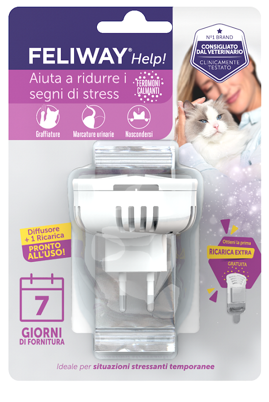 FELIWAY HELP DIFFUSORE + RICARICA - Farmaciapacini.it