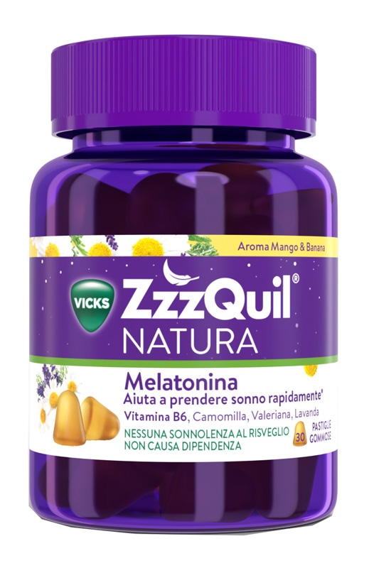 ZZZQUIL NATURA MANGO & BANANA 30 PASTIGLIE GOMMOSE - Farmaciapacini.it