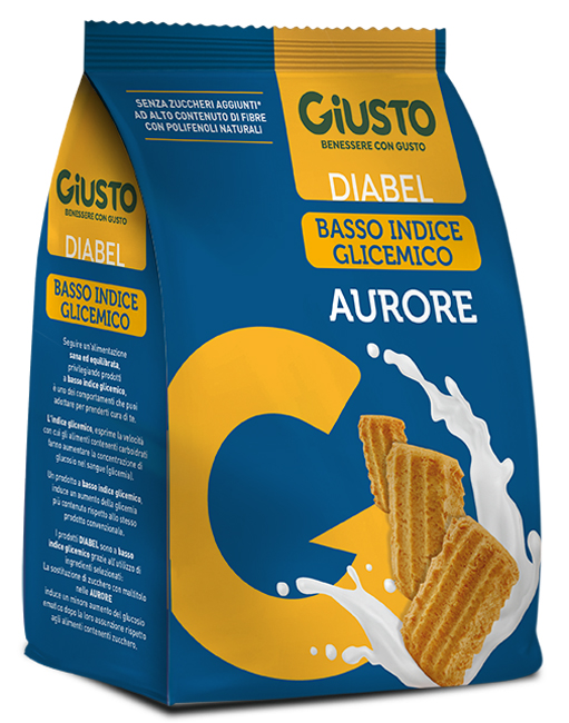 GIUSTO DIABEL BISCOTTO AURORE 150 G - Farmaciapacini.it
