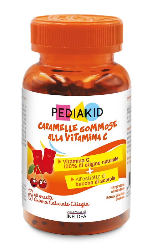 PEDIAKID VITAMINE C 60 ORSETTI GOMMOSI - Farmaciapacini.it