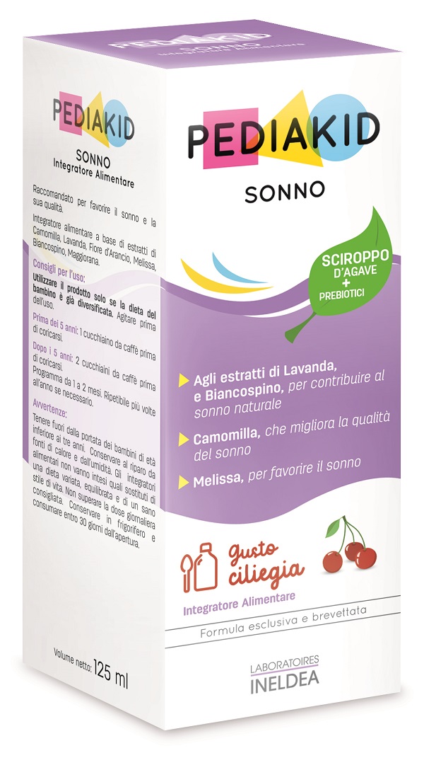 PEDIAKID SONNO SCIROPPO 125 ML - Farmaciapacini.it