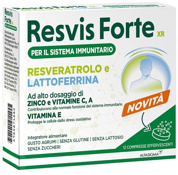 RESVIS FORTE XR 12 COMPRESSE EFFERVESCENTI - Farmaciapacini.it