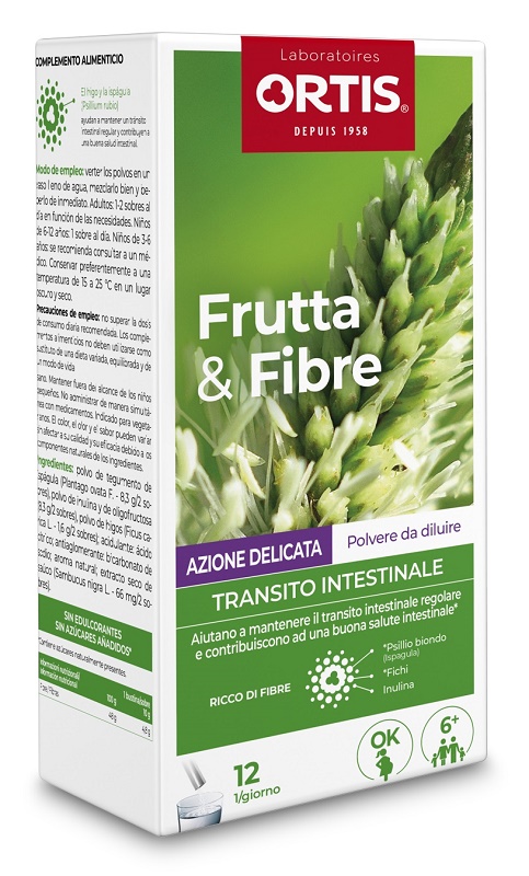 FRUTTA & FIBRE AZIONE DELICATA 12 STICK - Farmaciapacini.it