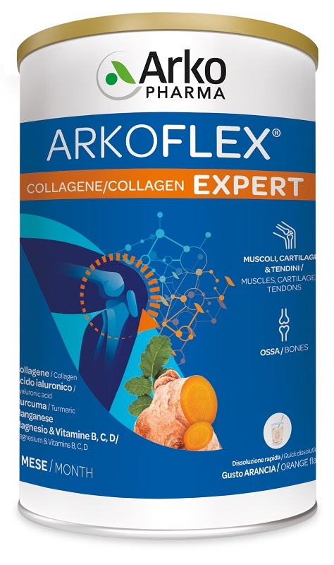 ARKOFLEX EXPERT COLLAGENE ARANCIA POLVERE 390 G - Farmaciapacini.it