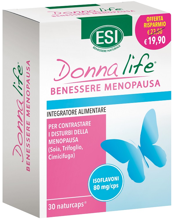 ESI DONNA LIFE MENOPAUSA OFFERTA 30 NATURCAPS - Farmaciapacini.it