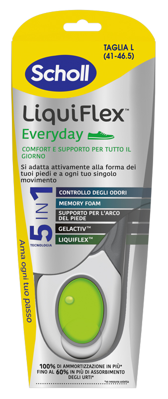 SCHOLL LIQUIFLEX EVERYDAY TAGLIA LARGE - Farmaciapacini.it