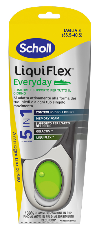 SCHOLL LIQUIFLEX EVERYDAY TAGLIA SMALL - Farmaciapacini.it