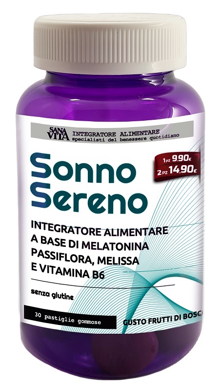 SANAVITA SONNO SERENO 30 GOMMOSE - Farmaciapacini.it
