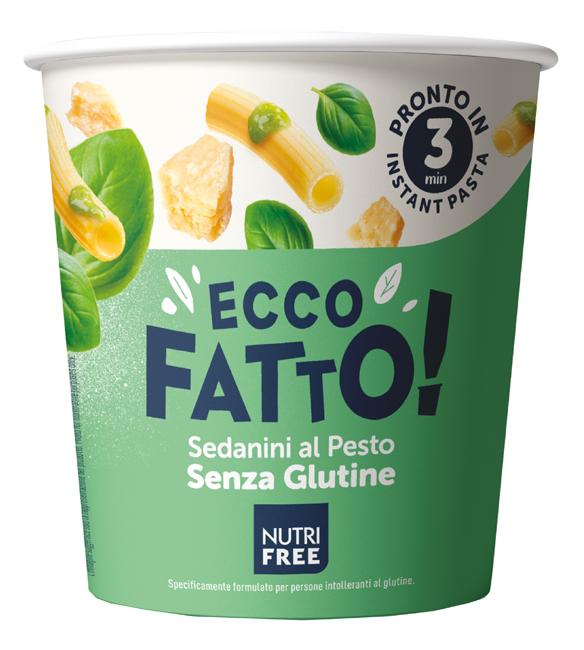 NUTRIFREE ECCO FATTO SEDANINI AL PESTO 70 G - Farmaciapacini.it