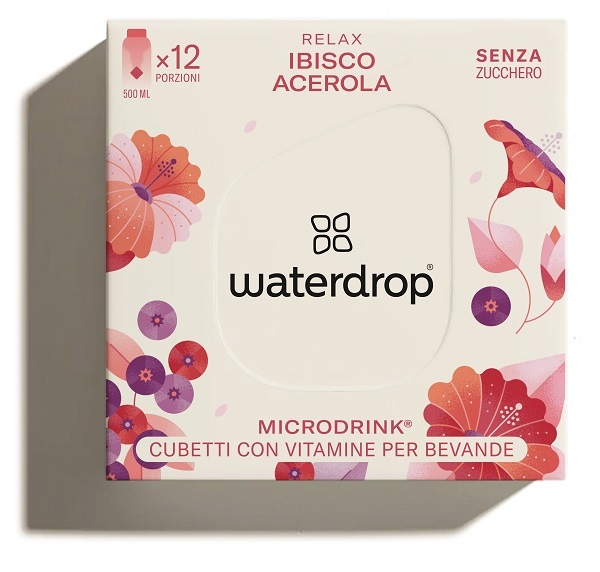 WATERDROP MICRODRINK RELAX 12 CUBETTI - Farmaciapacini.it