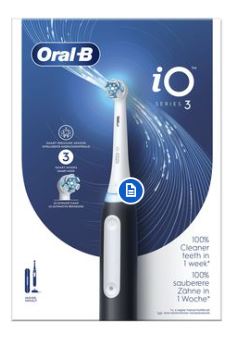 ORALB IO3S BLACK SPAZZOLINO ELETTRICO - Farmaciapacini.it