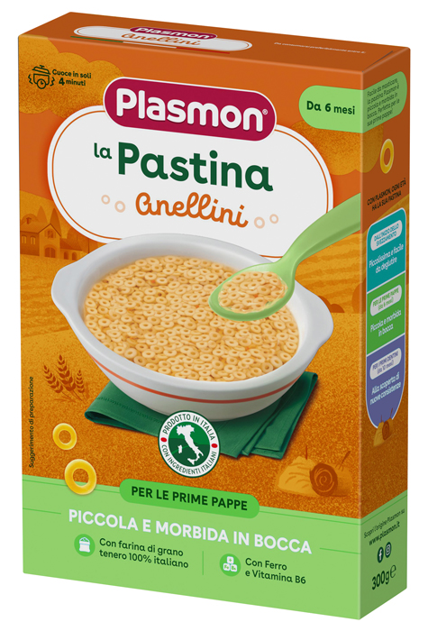PLASMON PASTA ANELLINI 300 G - Farmaciapacini.it
