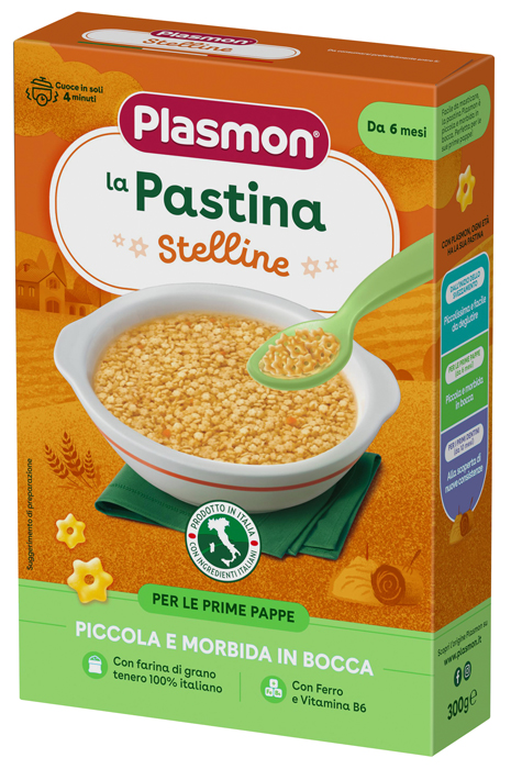 PLASMON PASTA STELLINE 300 G - Farmaciapacini.it