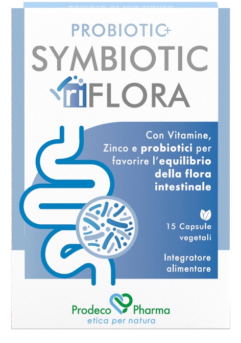 PROBIOTIC+ SYMBIOTIC RIFLORA 15 CAPSULE - Farmaciapacini.it