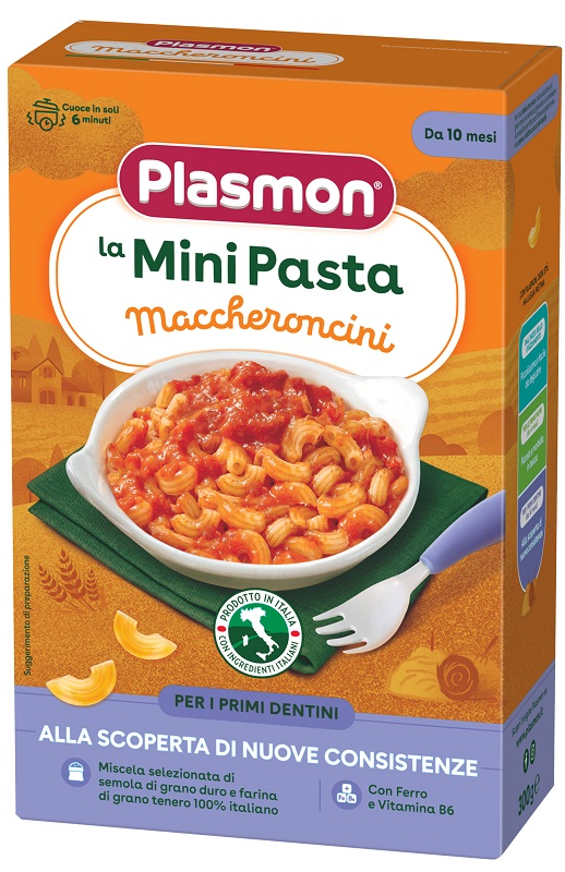 PLASMON PASTA MACCHERONCINI 300 G - Farmaciapacini.it