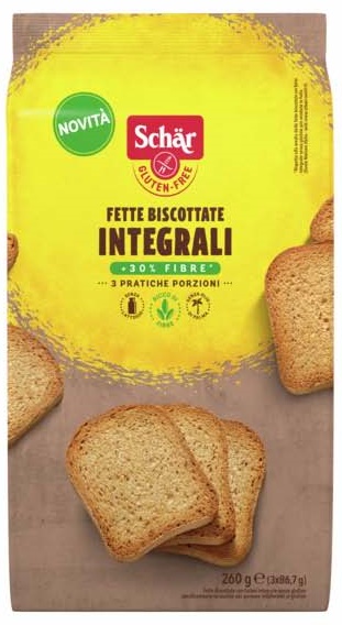 SCHAR FETTE BISCOTTATE INTEGRALI 260 G - Farmaciapacini.it