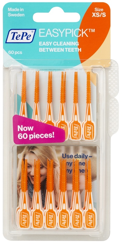 TEPE EASYPICK XS/S ARANCIONE 60 PEZZI - Farmaciapacini.it