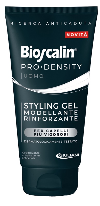 BIOSCALIN PRO DENSITY UOMO STYLING GEL MODELLANTE RINFORZANTE 150 ML - Farmaciapacini.it