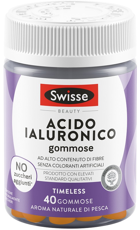 SWISSE ACIDO IALURONICO 40 GOMMOSE - Farmaciapacini.it