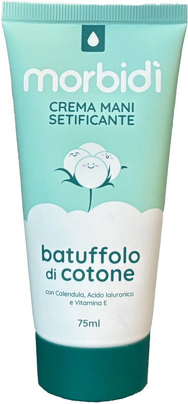 MORBIDI' CREMA MANI BATUFFOLO DI COTONE 75 ML - Farmaciapacini.it