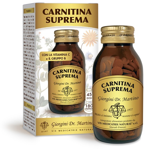 CARNITINA SUPREMA 180 PASTIGLIE 90 G - Farmaciapacini.it